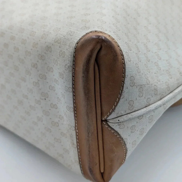 Vintage Gucci Micro GG Tote Bag - Picture 7 of 11